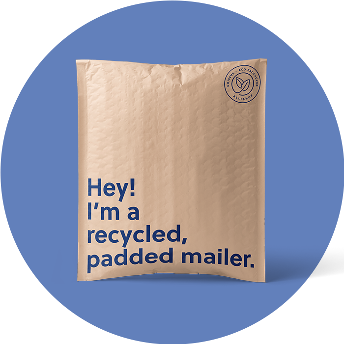 Commercial Padded Mailer Bags Recycled Logo